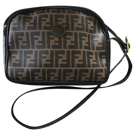 fendi zucca crossbody vintage|Fendi zucca bag vintage.